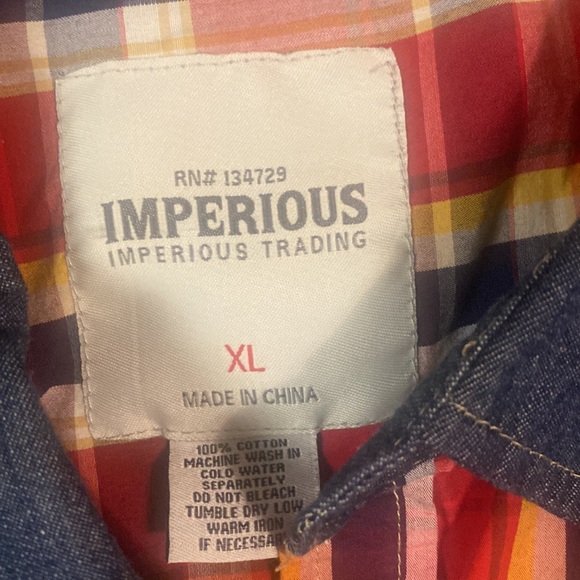 Men’s Imperious trading button up shirt - Picture 5 of 7